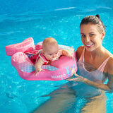 Mambobaby Yüzme Simidi - Denizkızı, Emniyetli, Gölgelikli ve Ayak Destekli