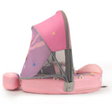 Mambobaby Yüzme Simidi - Donut,  Emniyetli, Gölgelikli ve Ayak Destekli