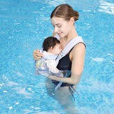 Mambobaby Yüzme Simidi - Fil, Emniyetli, Gölgelikli ve Ayak Destekli