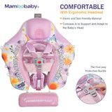 Mambobaby Yüzme Simidi - Flower Bush, Emniyetli, Gölgelikli ve Ayak Destekli