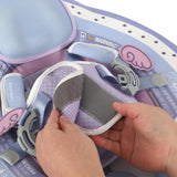 Mambobaby Yüzme Simidi - Gökkuşağı, Emniyetli, Gölgelikli ve Ayak Destekli