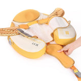 Mambobaby Yüzme Simidi - Gold Angel, Emniyetli, Gölgelikli ve Ayak Destekli