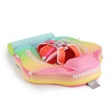 Mambobaby Yüzme Simidi - Gradient, Emniyetli, Gölgelikli ve Ayak Destekli