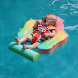 Mambobaby Yüzme Simidi - Gradient, Emniyetli, Gölgelikli ve Ayak Destekli