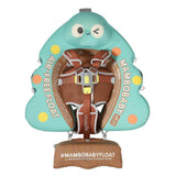 Mambobaby Yüzme Simidi - Holiday Tree, Emniyetli, Gölgelikli ve Ayak Destekli