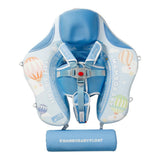 Mambobaby Yüzme Simidi - Hot Air Balloon, Emniyetli, Gölgelikli ve Ayak Destekli