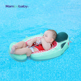 Mambobaby Yüzme Simidi - Watermelon, Emniyetli, Gölgelikli ve Ayak Destekli