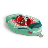 Mambobaby Yüzme Simidi - Watermelon, Emniyetli, Gölgelikli ve Ayak Destekli