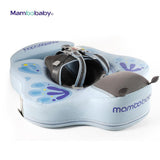 Mambobaby Yüzme Simidi - Mavi Kelebek, Emniyetli, Gölgelikli ve Ayak Destekli