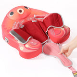 Mambobaby Yüzme Simidi - Octopus, Emniyetli, Gölgelikli ve Ayak Destekli