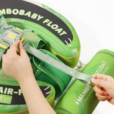 Mambobaby Yüzme Simidi - Panda’s Embrace, Emniyetli, Gölgelikli ve Ayak Destekli