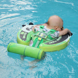 Mambobaby Yüzme Simidi - Panda’s Embrace, Emniyetli, Gölgelikli ve Ayak Destekli