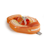 Mambobaby Yüzme Simidi - Orange, Emniyetli, Gölgelikli ve Ayak Destekli
