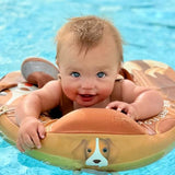 Mambobaby Yüzme Simidi - Puppy, Emniyetli, Gölgelikli ve Ayak Destekli