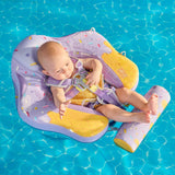 Mambobaby Yüzme Simidi - Purple Ice Cream, Emniyetli, Gölgelikli ve Ayak Destekli