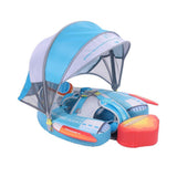 Mambobaby Yüzme Simidi - Rocketship, Emniyetli, Gölgelikli ve Ayak Destekli