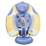 Mambobaby Yüzme Simidi - Sailing, Emniyetli, Gölgelikli ve Ayak Destekli