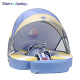 Mambobaby Yüzme Simidi - Sailing, Emniyetli, Gölgelikli ve Ayak Destekli