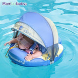 Mambobaby Yüzme Simidi - Sailing, Emniyetli, Gölgelikli ve Ayak Destekli