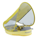 Mambobaby Yüzme Simidi - Sarı Uğur Böceği, Emniyetli, Gölgelikli ve Ayak Destekli