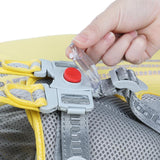 Mambobaby Yüzme Simidi - Sarı Uğur Böceği, Emniyetli, Gölgelikli ve Ayak Destekli