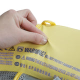 Mambobaby Yüzme Simidi - Sarı Uğur Böceği, Emniyetli, Gölgelikli ve Ayak Destekli