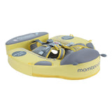 Mambobaby Yüzme Simidi - Sarı Uğur Böceği, Emniyetli, Gölgelikli ve Ayak Destekli