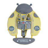 Mambobaby Yüzme Simidi - Sarı Uğur Böceği, Emniyetli, Gölgelikli ve Ayak Destekli