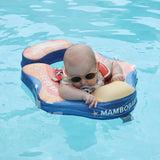 Mambobaby Yüzme Simidi - Starry Fun, Emniyetli, Gölgelikli ve Ayak Destekli