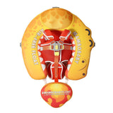 Mambobaby Yüzme Simidi - T-Rex, Emniyetli, Gölgelikli ve Ayak Destekli