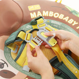 Mambobaby Yüzme Simidi - Tembel Hayvan, Emniyetli, Gölgelikli ve Ayak Destekli