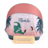 Mambobaby Yüzme Simidi - Tropical Florida, Emniyetli, Gölgelikli ve Ayak Destekli