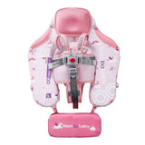 Mambobaby Yüzme Simidi - Unicorn, Katlanabilir, Emniyetli, Gölgelikli ve Ayak Destekli
