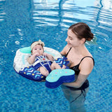 Mambobaby Yüzme Simidi - Yellow Colorfish,  Emniyetli, Gölgelikli ve Ayak Destekli