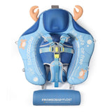 Mambobaby Yüzme Simidi - Yengeç, Emniyetli, Gölgelikli ve Ayak Destekli