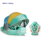 Mambobaby Yüzme Simidi - Zoo, Emniyetli, Gölgelikli ve Ayak Destekli