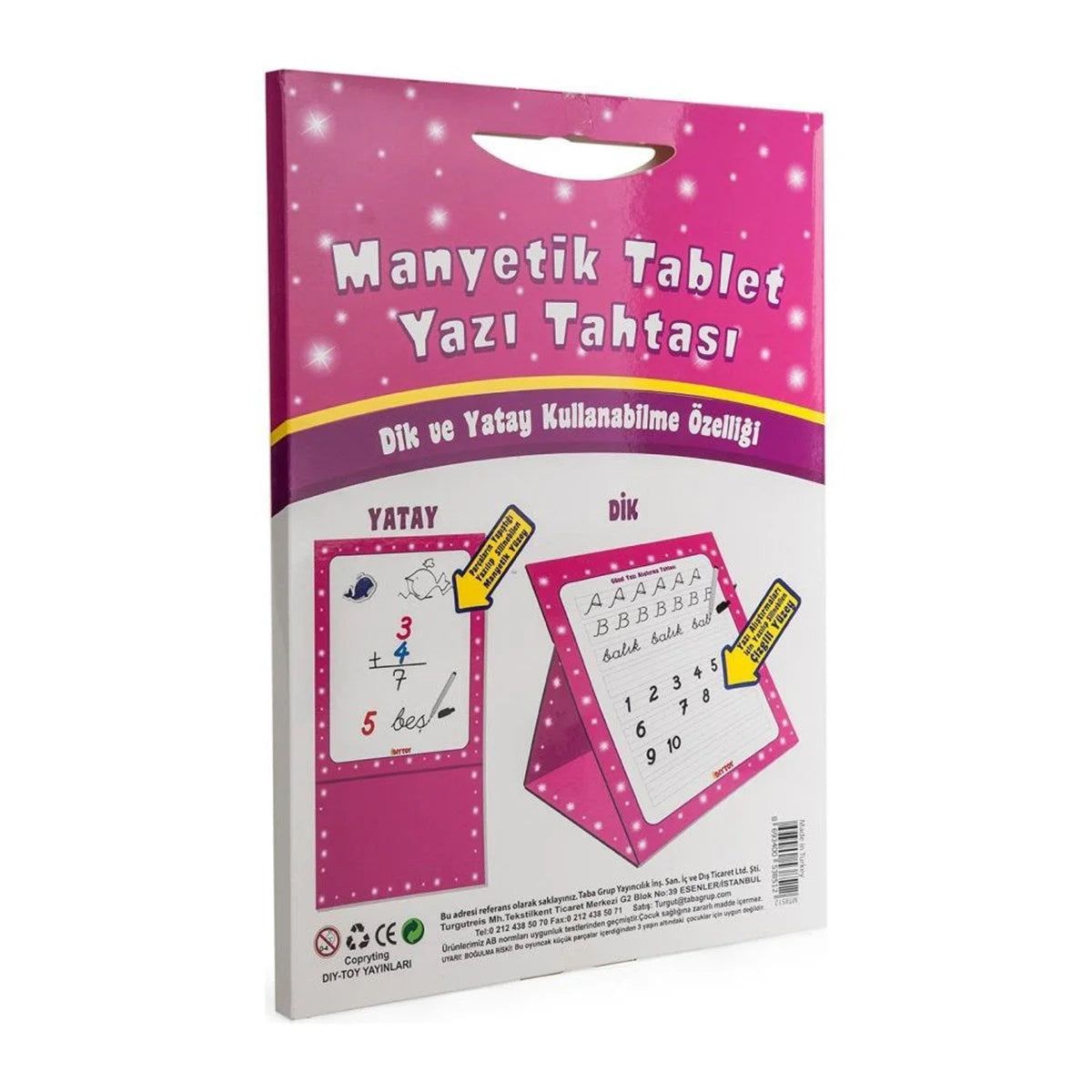 Manyetik Yazı Tahtası - Pembe | Toysall