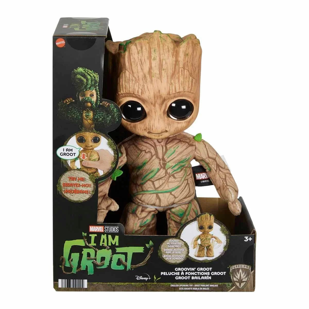 Marvel I Am Groot Groovin Groot Sesli ve Hareketli Peluş HJM23 | Toysall