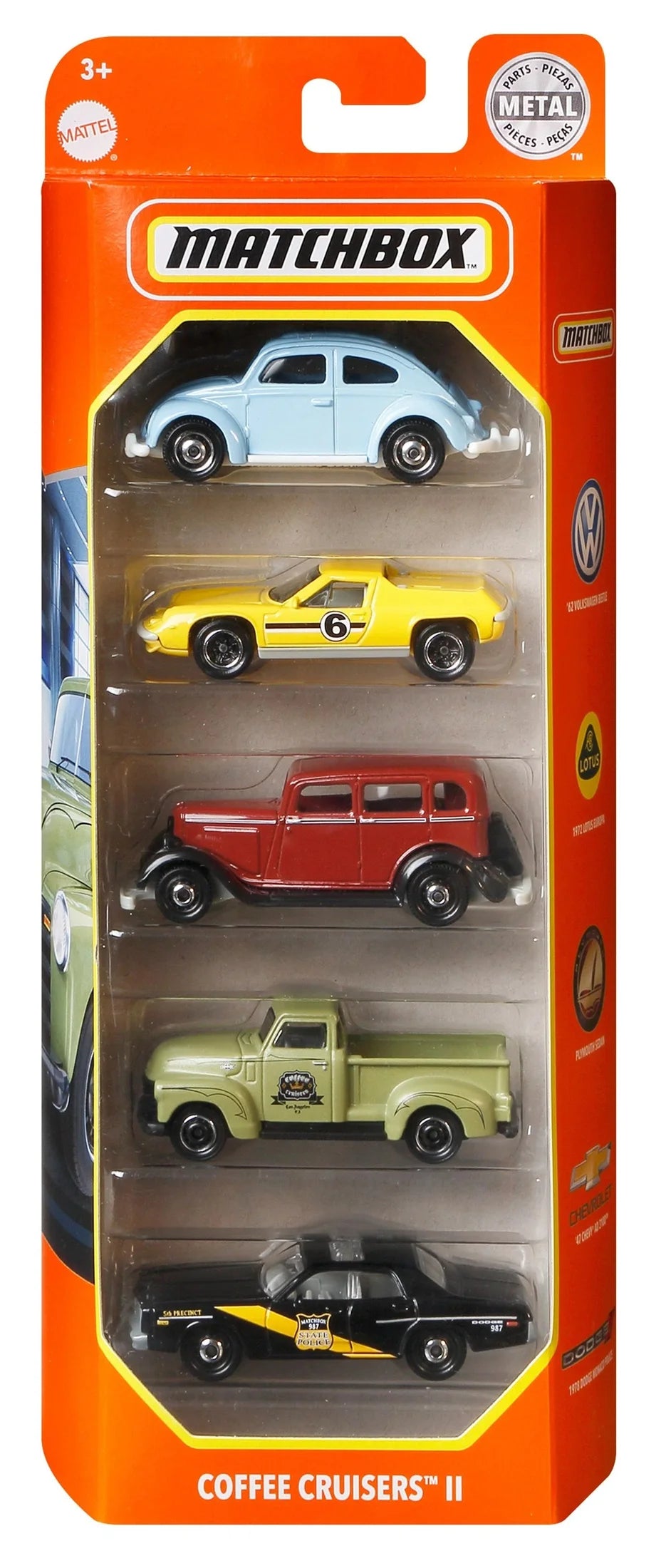 Matchbox 5'li Araba Seti C1817-GVY38 | Toysall