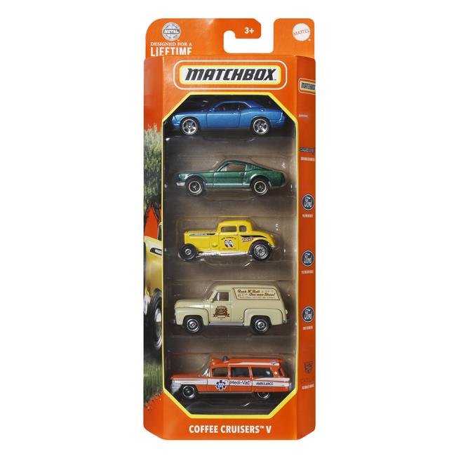 Matchbox 5'li Araba Seti C1817-HVT67 – Toysall