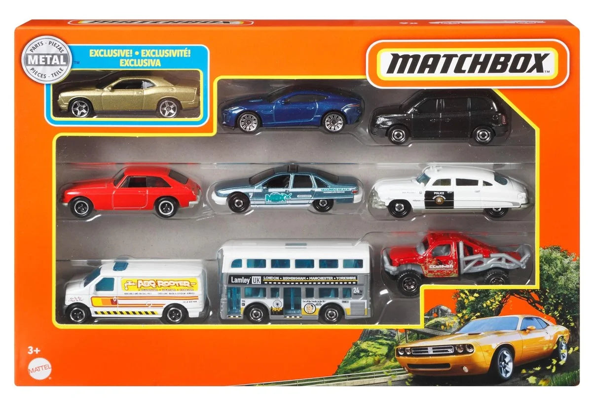 Matchbox 9'lu Araba Seti X7111-GVY63 | Toysall