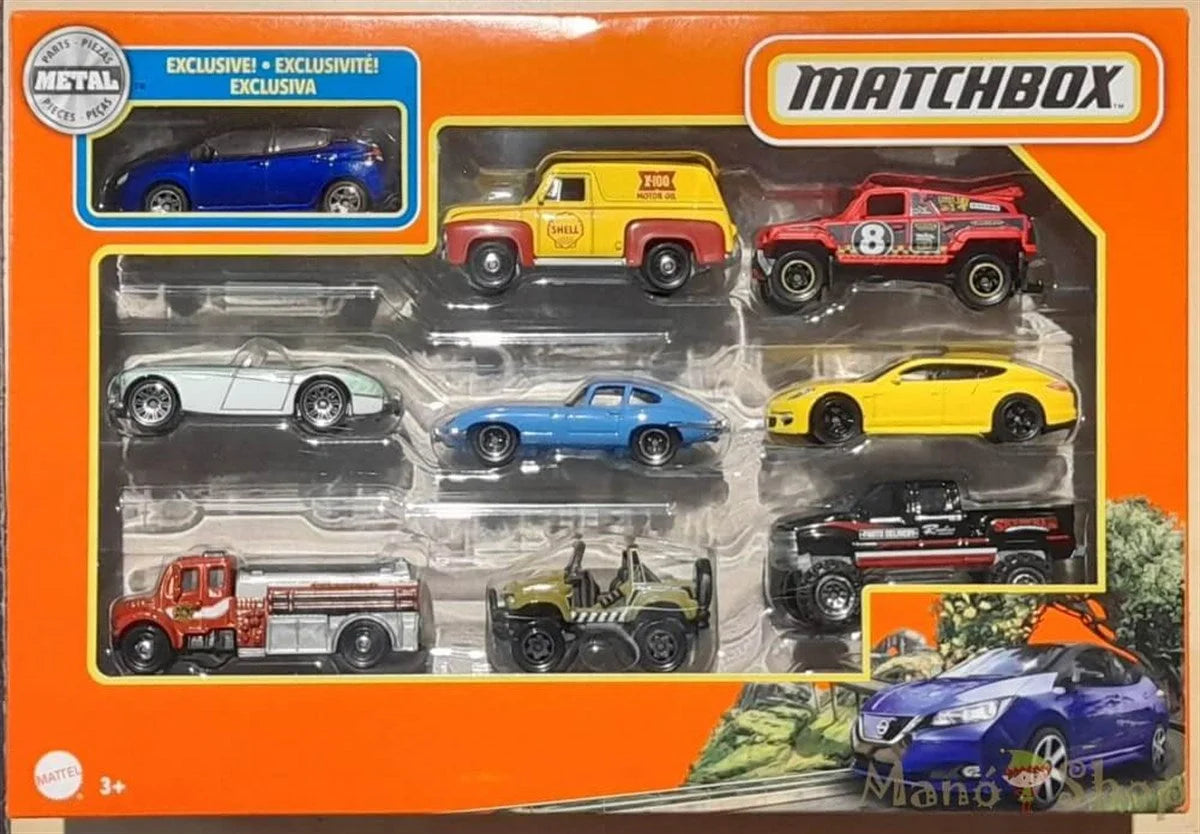 Matchbox 9’lu Araba Seti X7111-HFL49 | Toysall