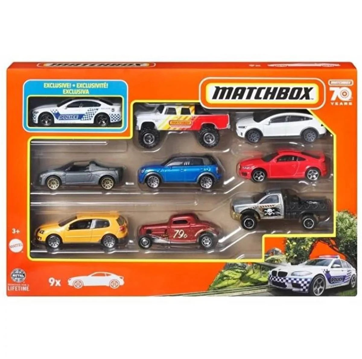 Matchbox 9’lu Araba Seti X7111-HKY00 | Toysall