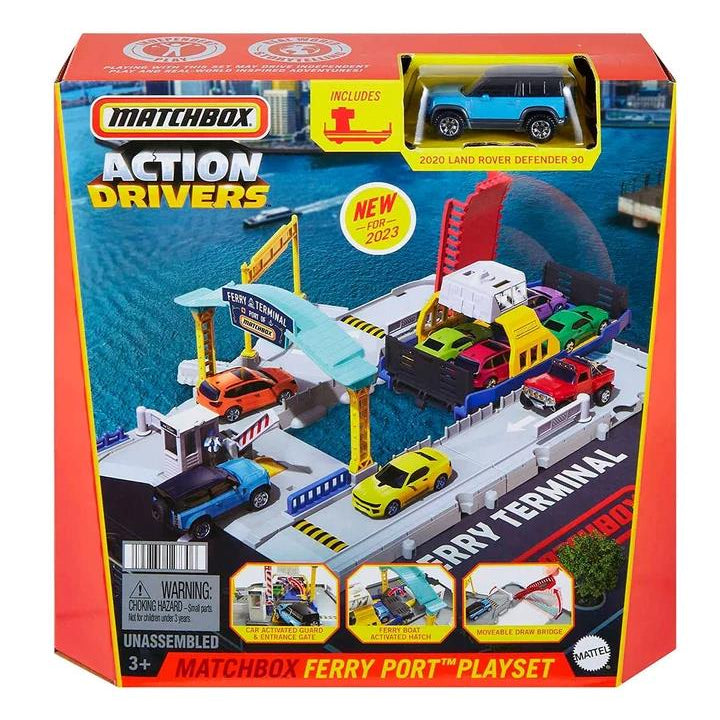 Matchbox Aksiyon Sürücüleri - Feribot Limanı Oyun Seti GYVY82-HMH29 | Toysall