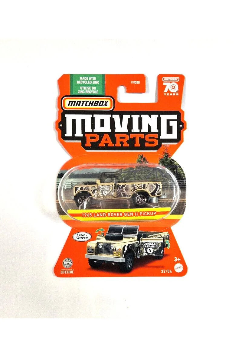 Matchbox Moving Parts Rover Matchbox Moving Parts Arabalar - 1965 Land Rover Gen 2 Pickup FWD28 ...