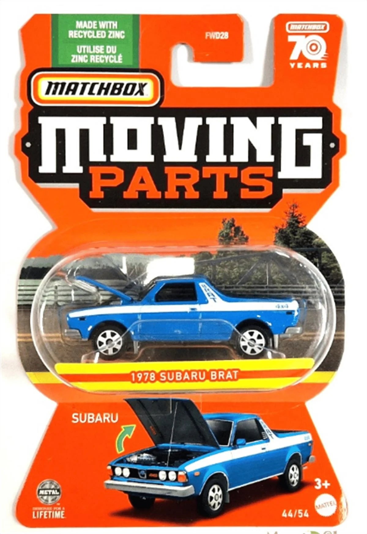 Matchbox Moving Parts Arabalar - 1978 Subaru Brat FWD28-HLG29 | Toysall