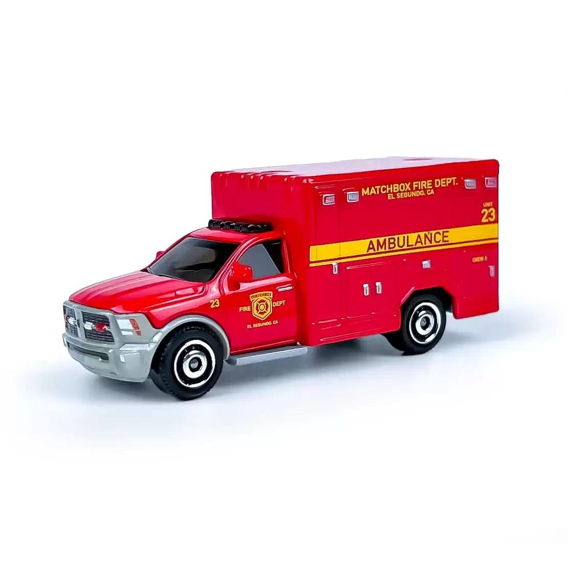 Matchbox Moving Parts Arabalar -2019 Ram Ambulance FWD28-HLG11 | Toysall