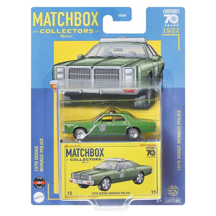 Matchbox Premium Arabalar - 1978 Dodge Monaco Police GBJ48-HLJ62 | Toysall