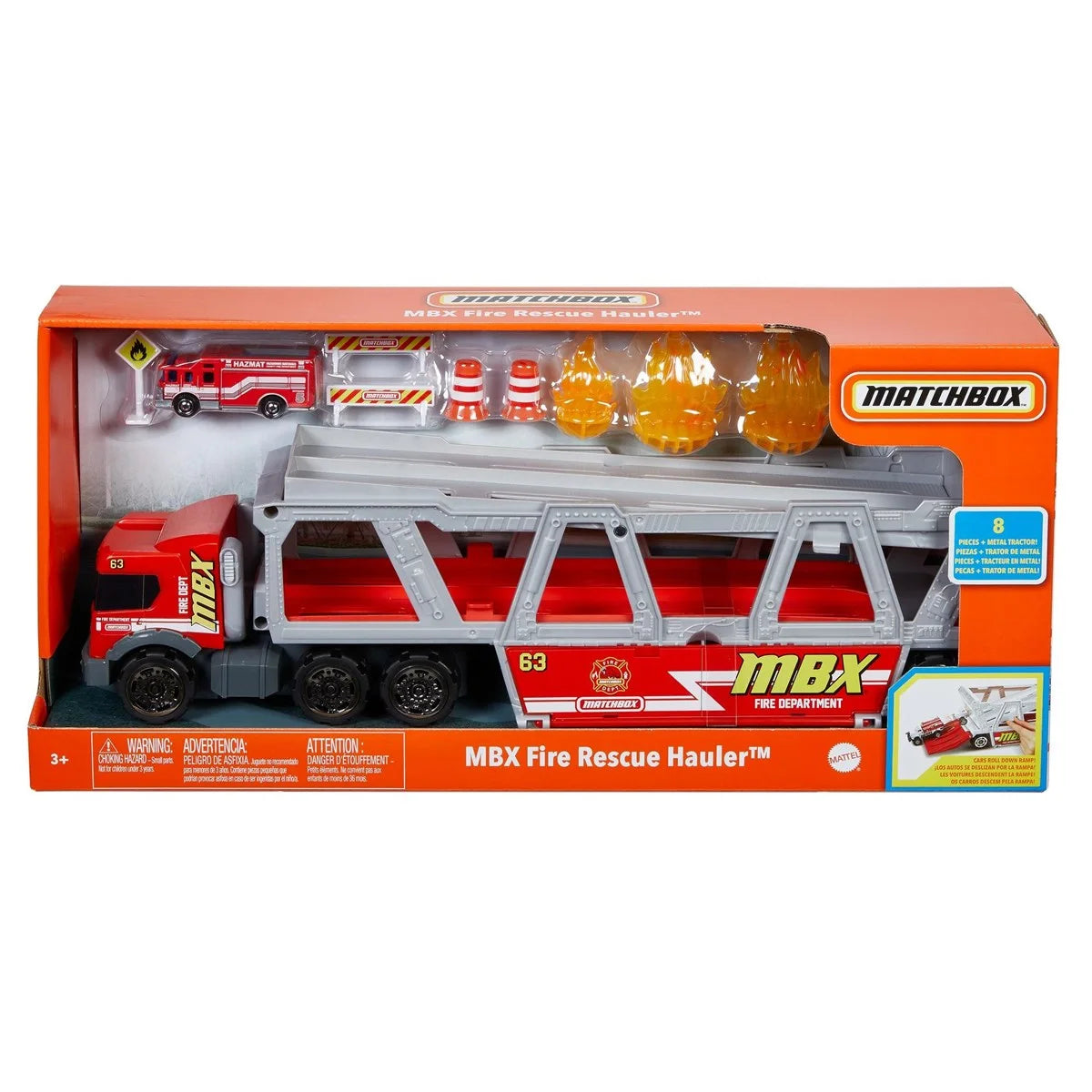 Matchbox Taşıyıcı İtfaiye Aracı Oyun Seti GWM23 | Toysall