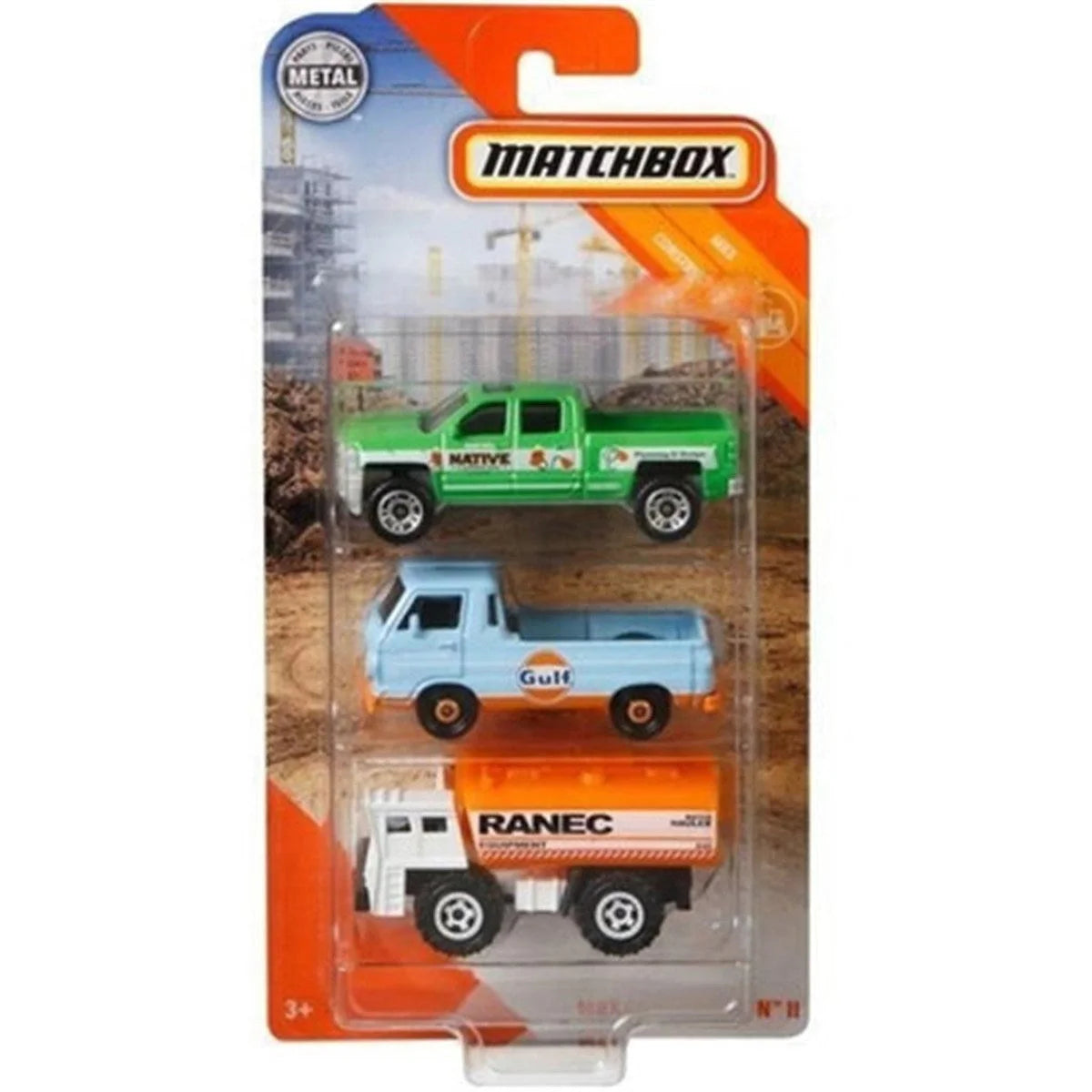 Matchbox Üçlü Araba Seti C3713-GKR58 | Toysall